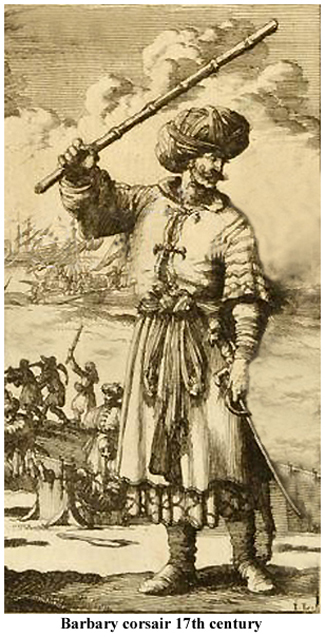 Barbary corsair 17th century